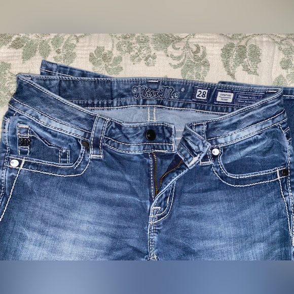 Miss Me Dark Blue Skinny Jeans - Picture 2 of 6